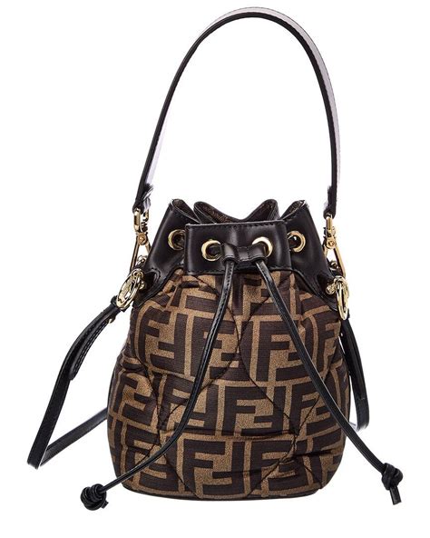 fendi bucket bag long strap|Fendi bag with thick strap.